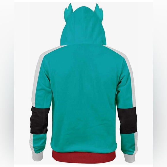NWT My Hero Academia Izuku Midoriya Deku Hoodie - S - Picture 2 of 4